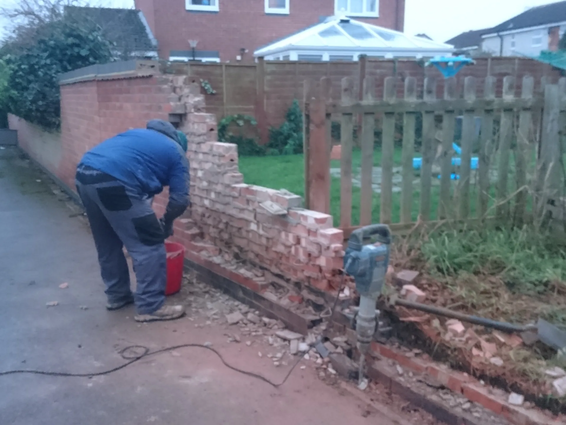 Wall removal