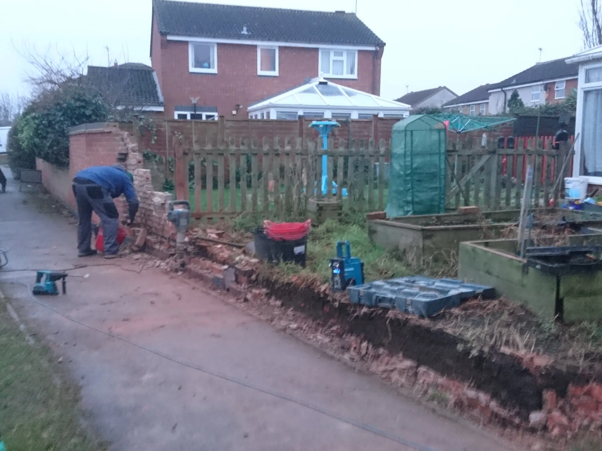 Wall removal
